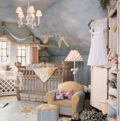 The decor of the nursery room