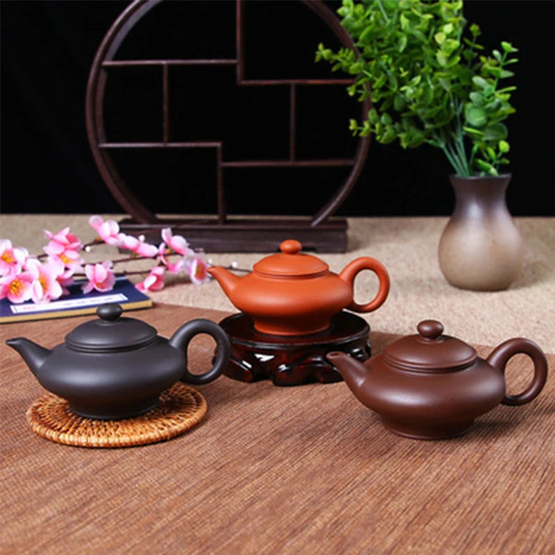 Yixing Purple Clay Pot Pure Handmade Small Teapot Washing Can Filter Teapot Kung Fu Tea Set Chinese Tea Ceremony Drinking Set