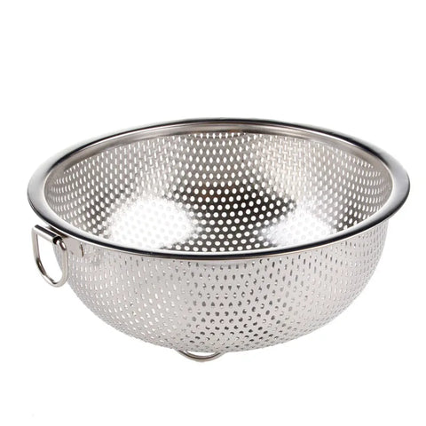 1Pc Kitchen Mesh Sifter Colander Strainer Sieve Rice Basket Cleaning Gadget Kitchen Clips Stainless Steel Tools