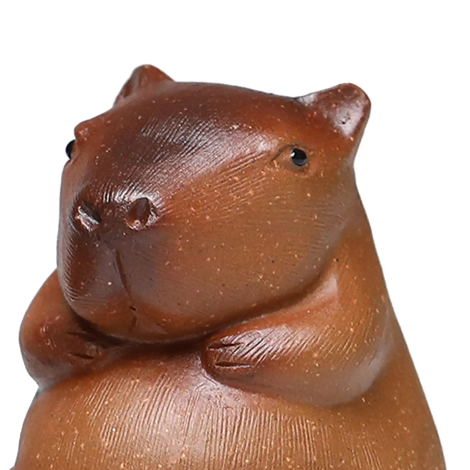 Tea Pet Ornaments Accessories Cute Capybara Tea Pet for Tea Lovers Yoga Room