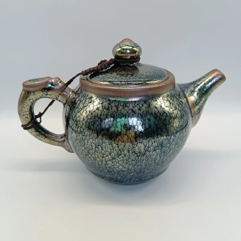 High-end Jianzhan Teapot Kettle Thousands of year Kiln Fired Craftmenship