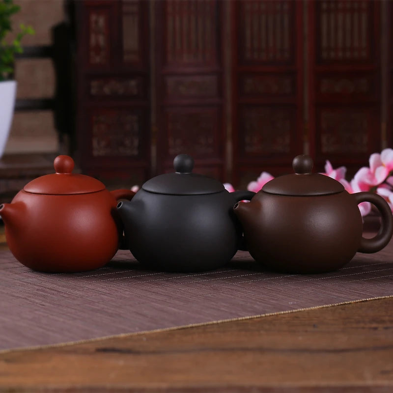 Chinese Handmade Zisha Kungfu Pot Purple Clay Tea Cup Xishi Hu Tea Pot Zisha Clay Gongfu Teapot