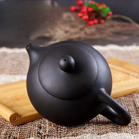 Yixing Teapot Tea Pot Filter Xishi Pot Beauties Handmade Purple Clay Teaware Customized Gifts Drinkware Set Drink Puer