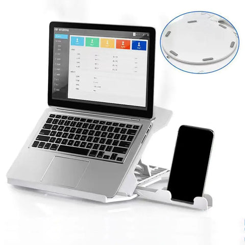 Universal Tablet Laptop Stand Foldable Stand Lifting Dissipation Elevated Heat Rack Computer Storage Base Accessories Porta E9F3