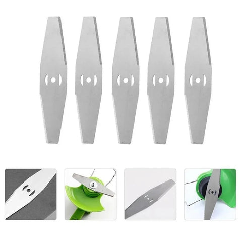 5pcs Grass Trimmer Head Blade Electric Lawn Mower Blades Brushcutter Lawnmower Spare Parts