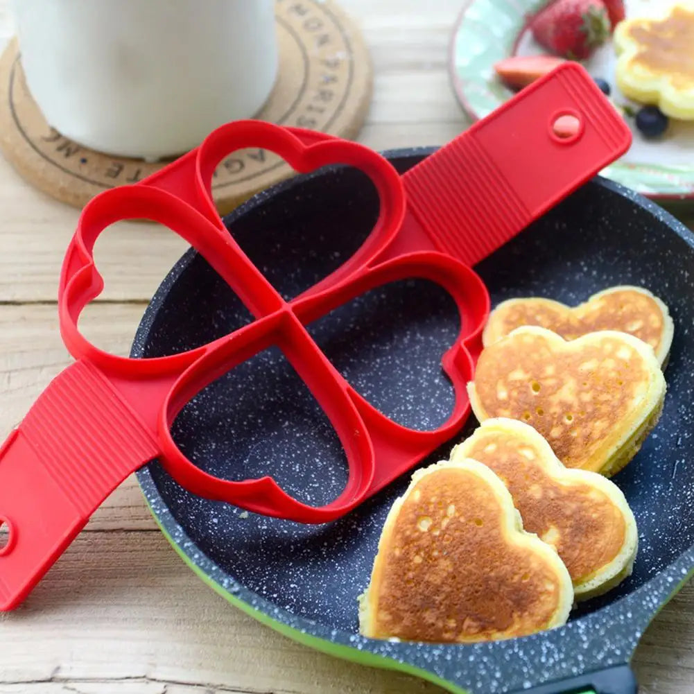 Silicone Pancake Maker Non-stick Cake Molds Pan Flip Tools Egg Rings Mould Pastry Mat Baking Accessories Egg Frying Machine