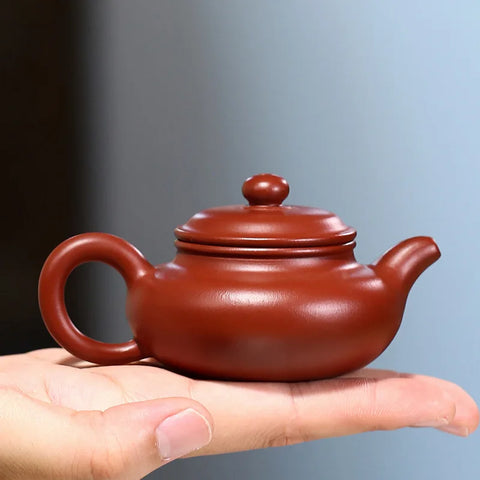 80cc Purple Sand Pot Teaware Handmade Ball Filter Bubble Teapot Ceramic Household Chinese Tea Set Hot Sale Teacup