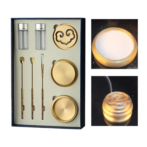 Brass Incense Making Kit Professional Pure Copper Incense Road Introductory Set