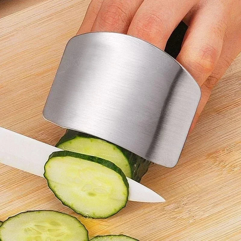 Stainless Steel Kitchen Tool Hand Finger Protector Knife Cut Slice Safe Guard  finger knife  kitchen gadgets