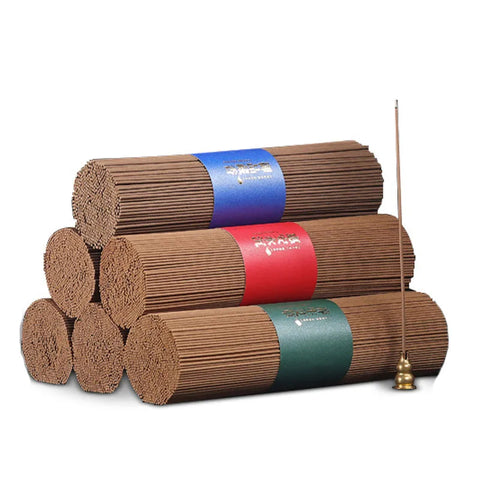 Y Tibetan Incense Sticks 430sticks/lot Laoshan Sandalwood Stick Incense Bulk Living Room Chinese Incense Optional Incense Holder