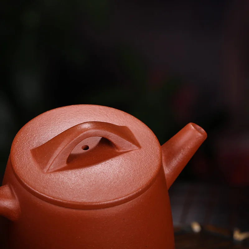 High Stone Ladle Purple Clay Pot Zisha Teapot Yixing Handmade Pot Kung-fu Teaware  Purple Clay Drinkware For Puer Green Black