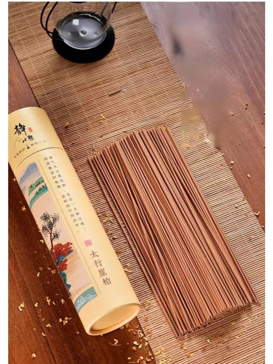 YXYMCF 400pcs Natural Sandalwood Incense Sticks Household Indoor Fragrance Agarwood Incense for Buddha Meditation Aromatherapy