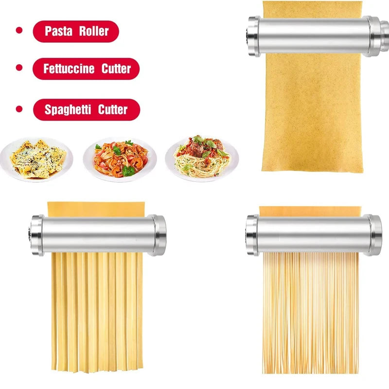 Pasta Maker Attachments for KitchenAid Mixer Accessories Press Fettucine Spaghetti Noodle Maker Machine Kitchen Aid Stand Mixer