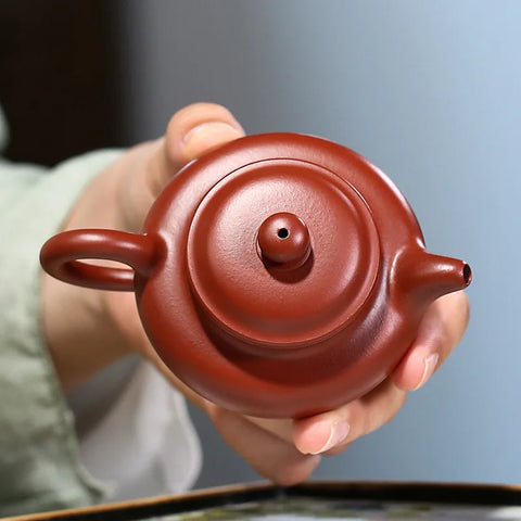 80cc Purple Sand Pot Teaware Handmade Ball Filter Bubble Teapot Ceramic Household Chinese Tea Set Hot Sale Teacup