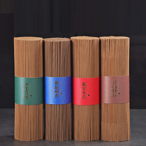 Y Tibetan Incense Sticks 430sticks/lot Laoshan Sandalwood Stick Incense Bulk Living Room Chinese Incense Optional Incense Holder