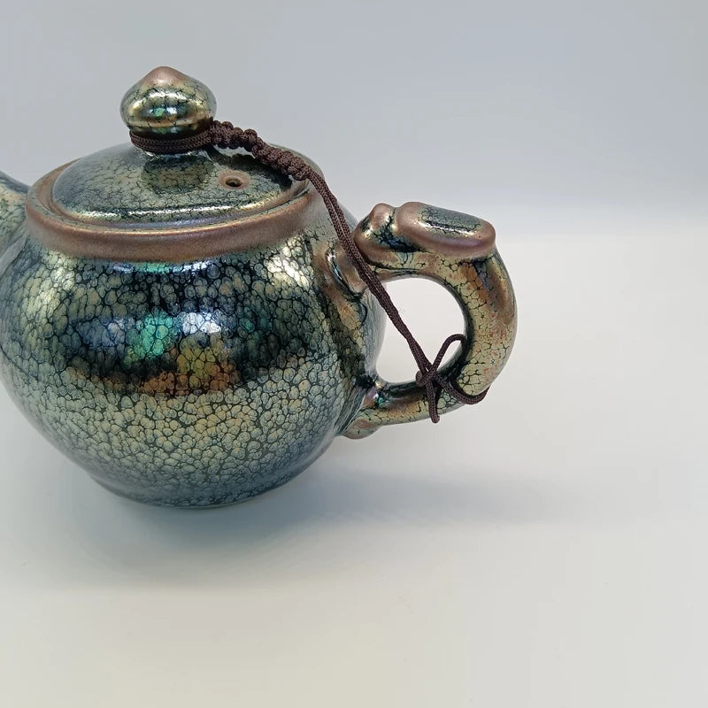 High-end Jianzhan Teapot Kettle Thousands of year Kiln Fired Craftmenship