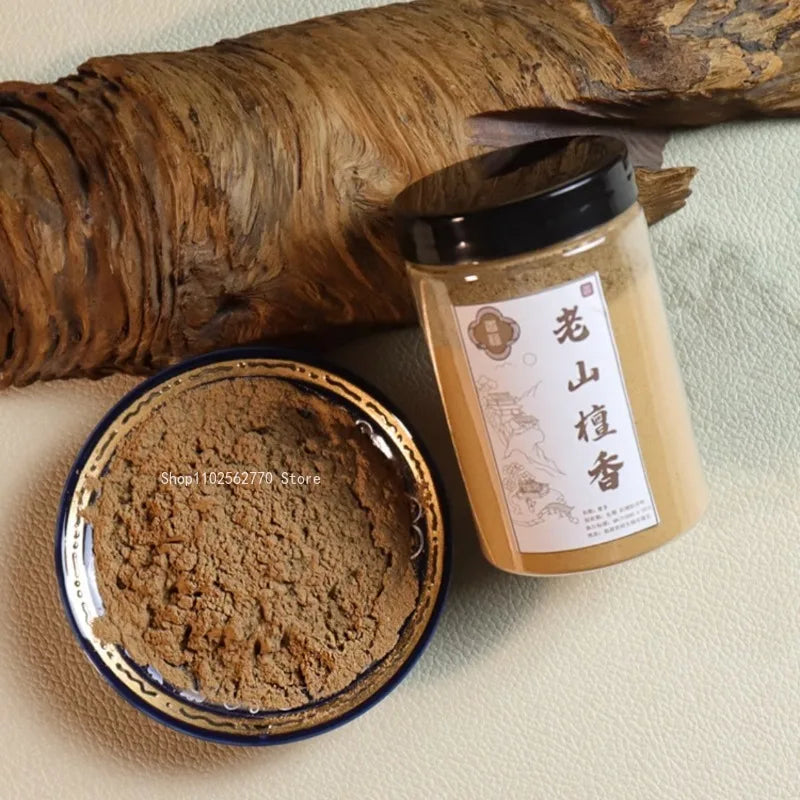 50g Natural Fragrance Powder Agarwood Sandalwood Cliff Cypress Powder Household Indoor Seal Incense Hand Incense Raw Materials