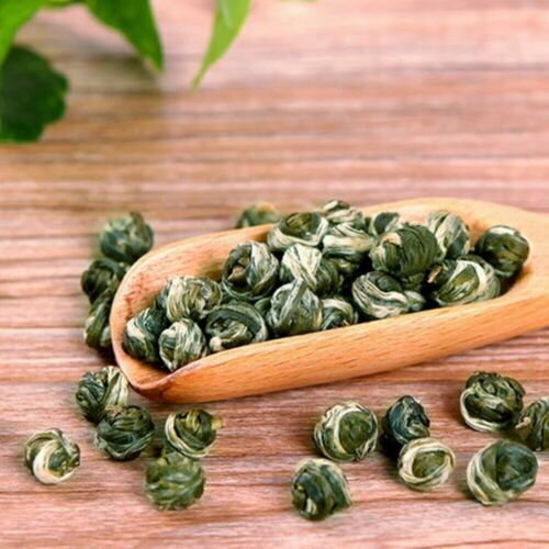 Organic Jasmine Green Tea Dragon Ball Tea Chinese Loose Leaf 100g/3.5oz