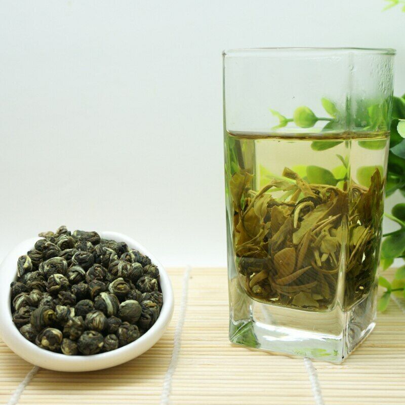 Organic Jasmine Green Tea Dragon Ball Tea Chinese Loose Leaf 100g/3.5oz